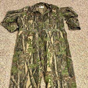 ~~GUNFLINT USA VINTAGE HUNTING CAMOUFLAGE COVERALLS MENS XXL REGULAR  SIZES VARY